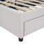 Lit plateforme tapissier avec 2 tiroirs et 1 lit gigogne Zarita-1491366606-1491366600