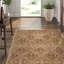 Samkara Wool Oriental Area Rug in Brown/Taupe-45411159