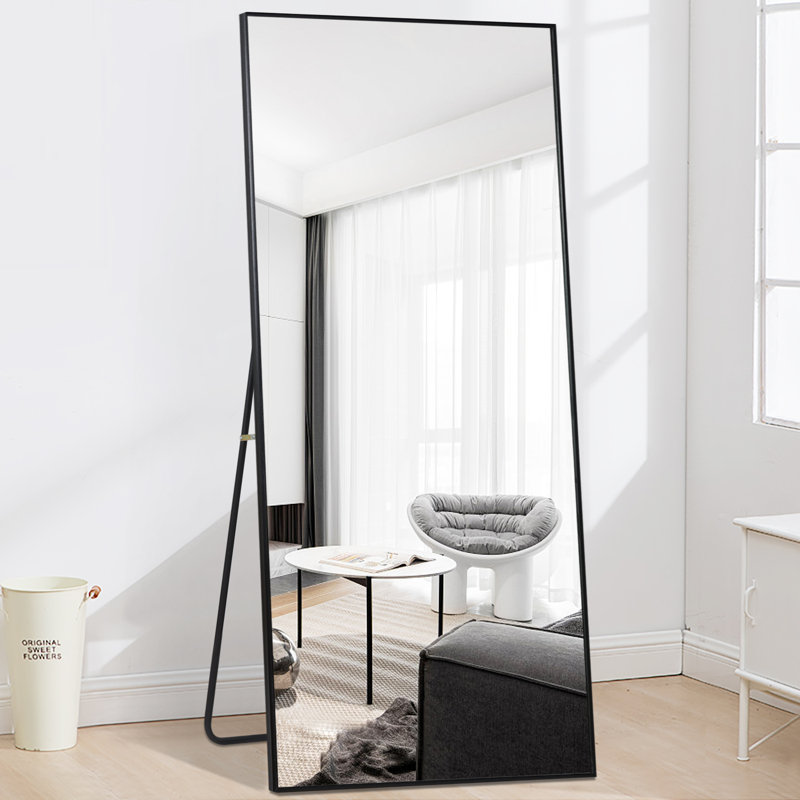 Miroir pleine longueur Niehaus, Noir, 71 po x 24 po