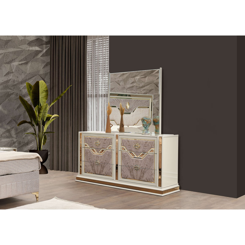 Commode 6 tiroirs Omari