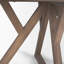 Nuria 60" Light Brown Wood Dining Table