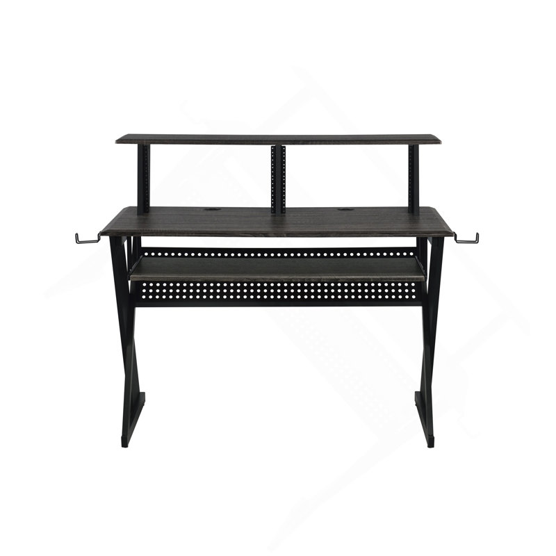 Bureau de musique à finition noire