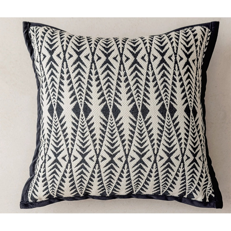 Coussin décoratif géométrique, Housse de coussin seulement - sans coussin