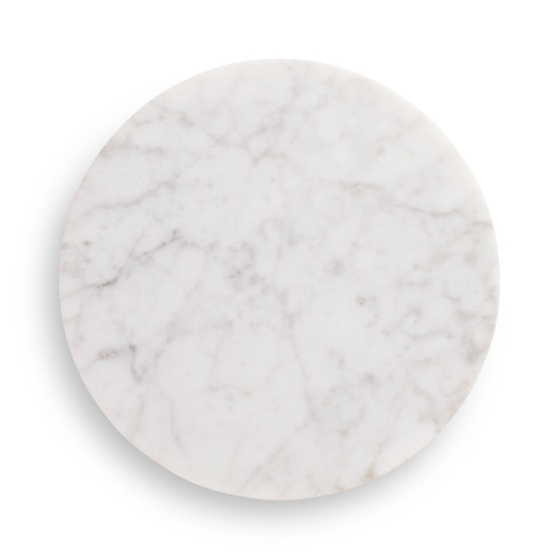Delicious Decorative Tray, White Marble