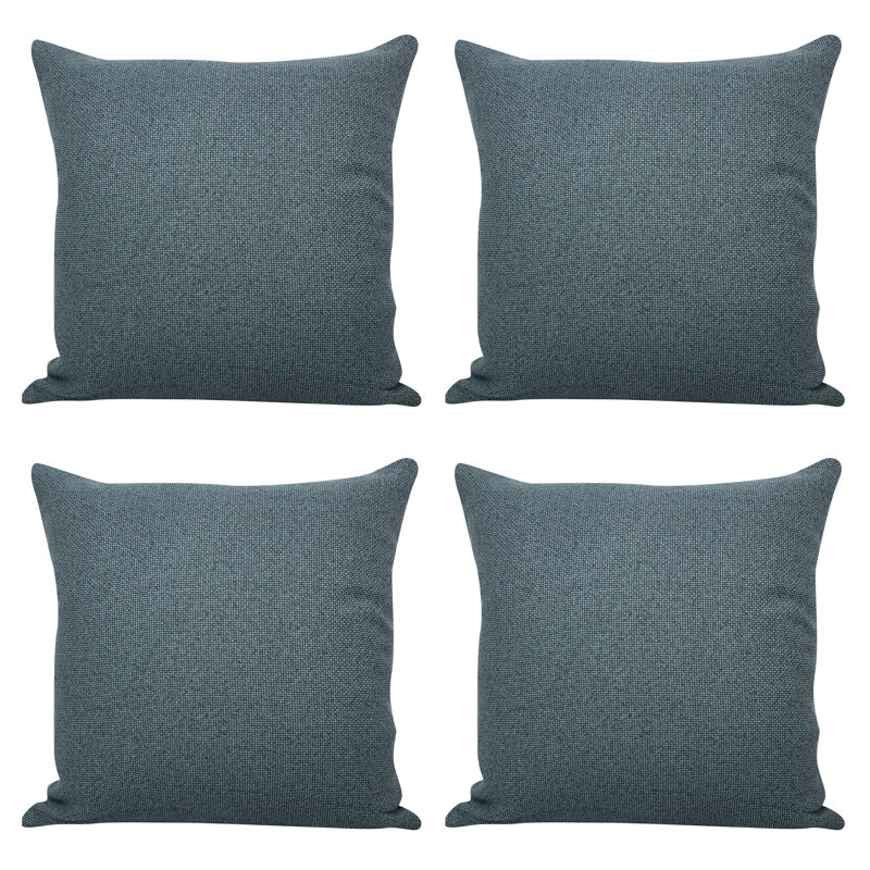 Square Throw Pillow Cover, Blue