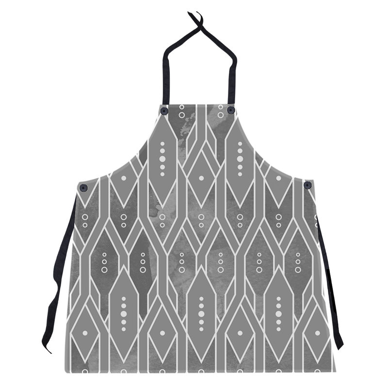 Katelyn Elizabeth Bib Apron, Gray