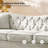 Mario Traditional 83"Wide Tufted Sofa with Solid Wood Legs-1972659895