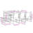  Garden Dining Set Black