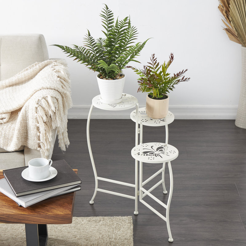 Jenkinson Plant Stand, White