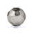 Akram 4" Silver Rough Hewn Faceted Sphere
