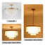 Lustre moderne à 5 niveaux à intensité variable en forme de coquillage Capiz-842362091-840847521-840902391