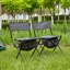 Ensemble de chaises pliantes Attenborough-1037985928