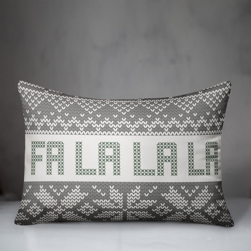 Coussin décoratif Fa La La La