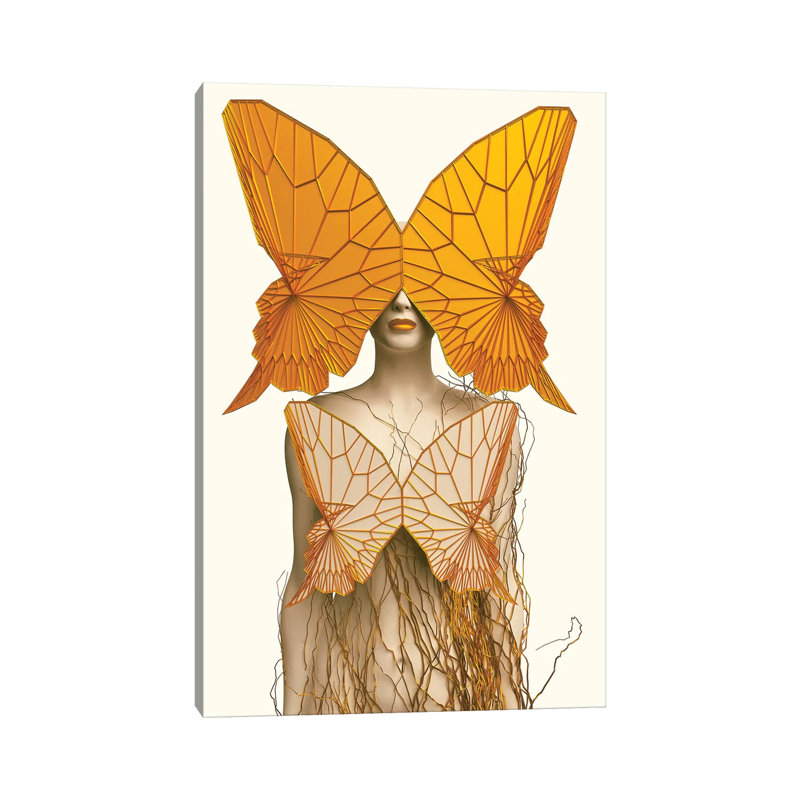 Transformation I - impression d'art graphique, Toile tendue, Aucun mat, H 12 po x l 8 po x P 0,75 po