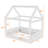 Full Upholstered Daybed with LED Light-1503821791