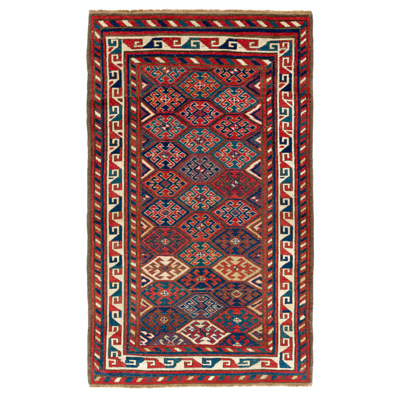 Tapis Karabagh Kazak antique, vers 1880