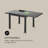 Pamplona Extendable Aluminium Dining Table-45186500