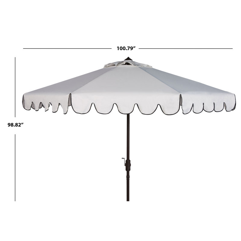 Parasol de marché 8,4 pi Pedrick, Blanc