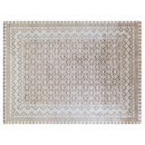 Antique Weave Bamboo hand-knotted Bamboo Silk Beige Area Rug