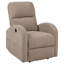 Fauteuil inclinable électrique brun clair Grant-370866447