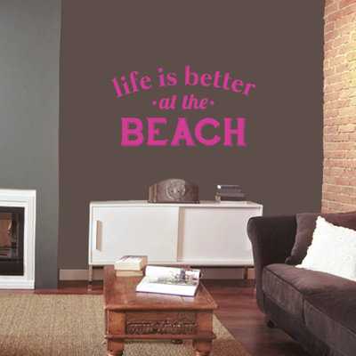 Text & Numbers Non-Wall Damaging Wall Decal
