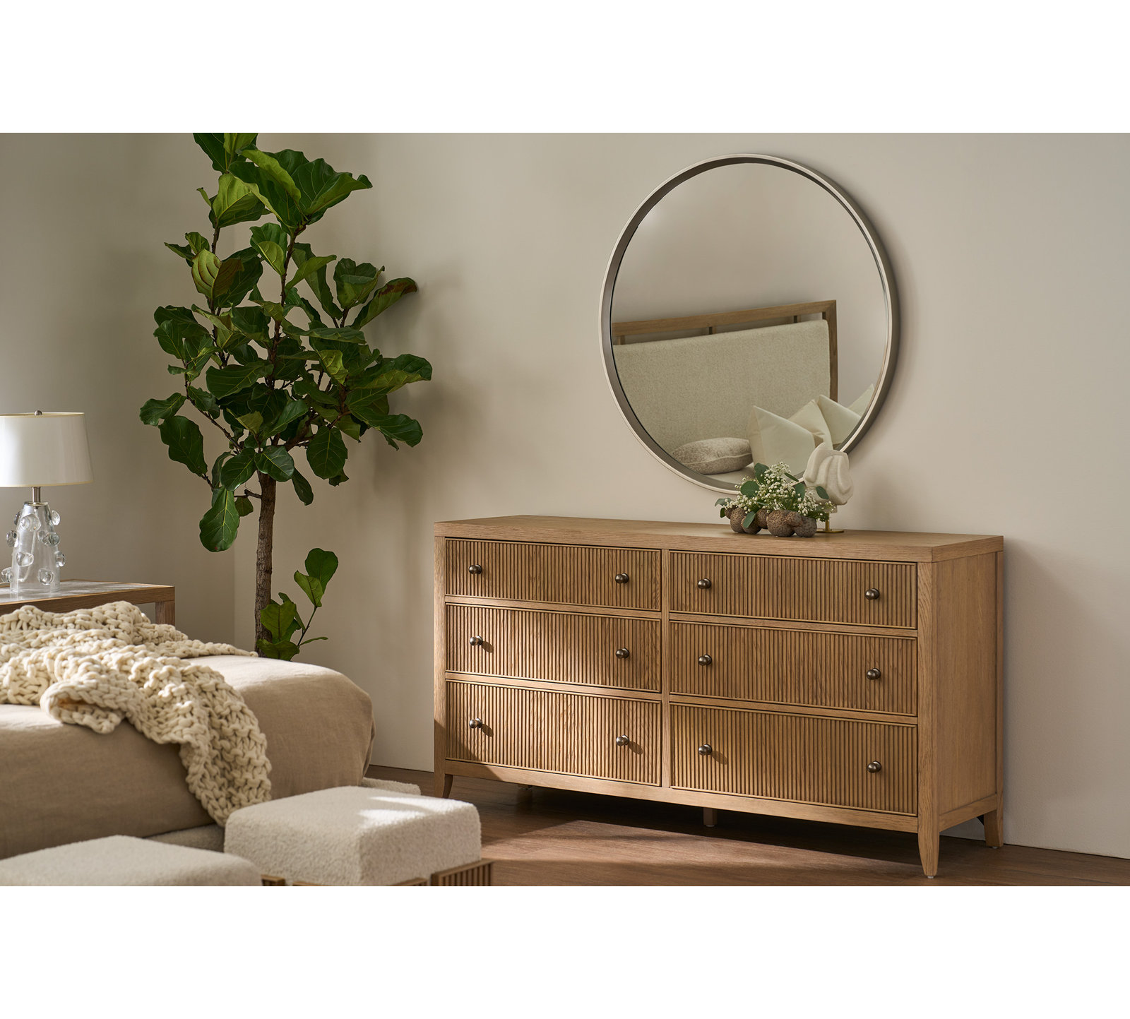 Caterina 6-Drawer Dresser, Skylark