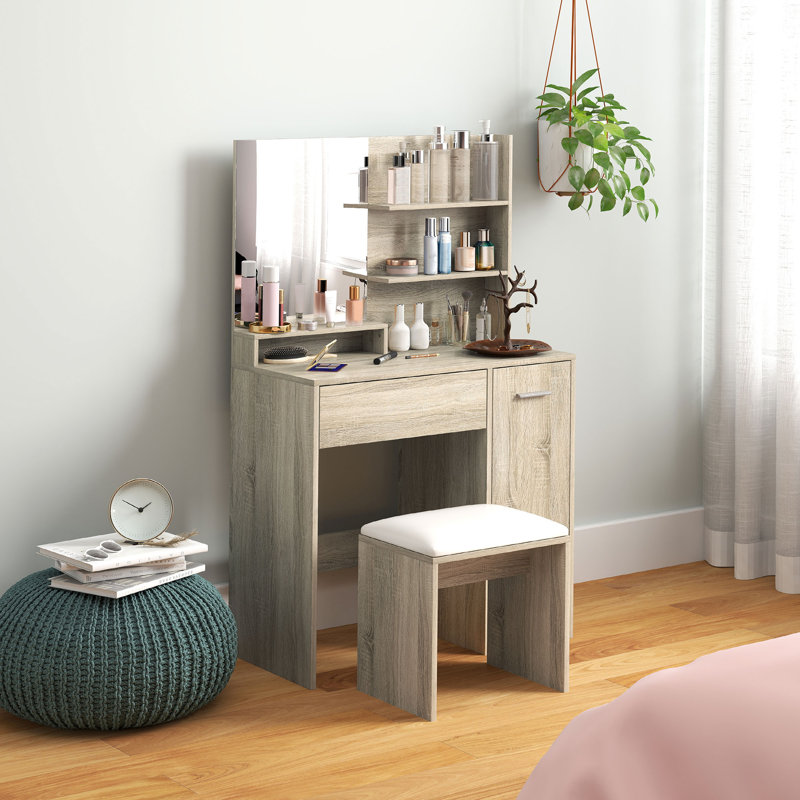 Dressing Table with Mirror