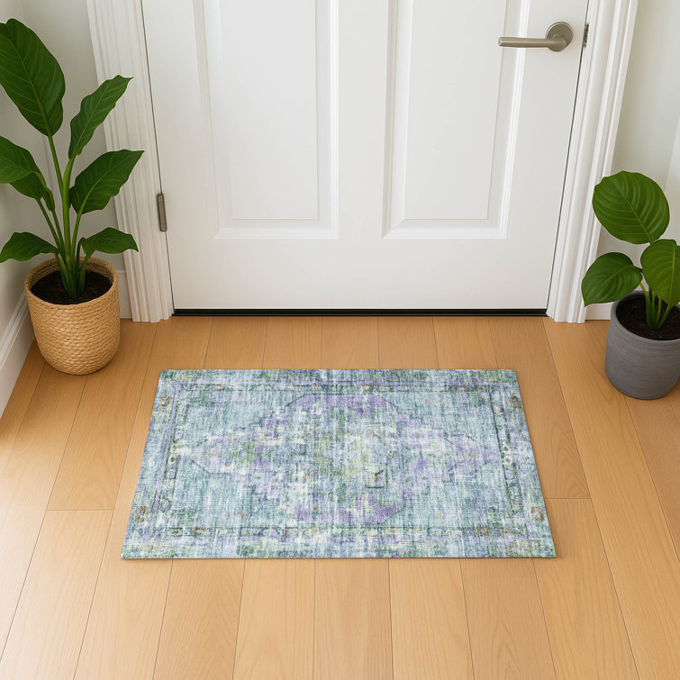 Premium Machine Washable Lubbers AMF1730 Global Rug
