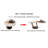 Armo 2 - Piece Exquisite rotating end table