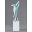 Sculpture moderne en résine de baleine flottante-1692492065