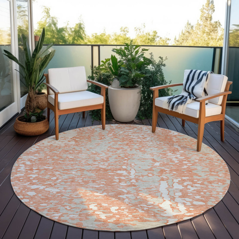  Aleg Area Rug, Round 8'