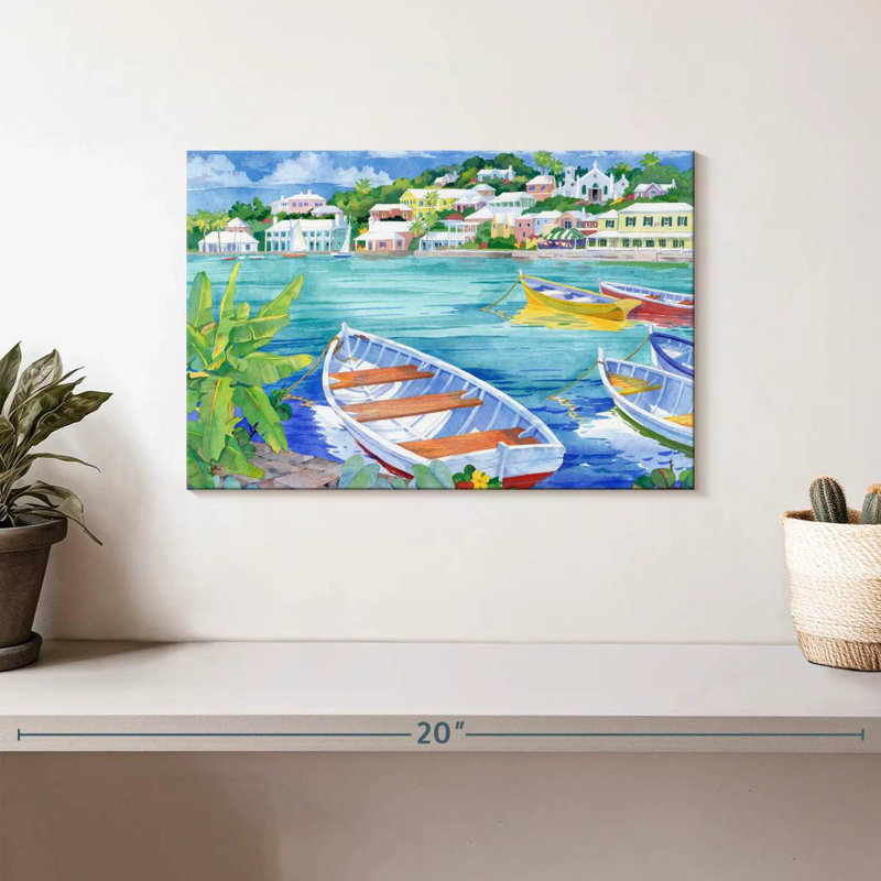 Mehar St. George Harbor, 8" H x 12" W