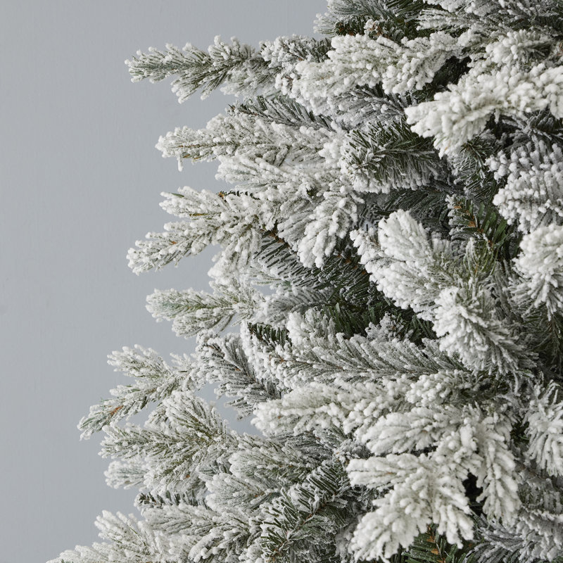 Arbre de Noël artificiel éclairé Bluffton, 6'