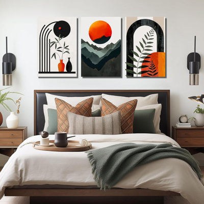 3 Piece Wrapped Canvas Set