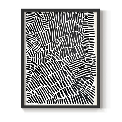Abstract CXXIX Framed Print - Ready To Hang