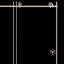 Porte de douche coulissante en verre transparent H 76 po x l 60 po en noir mat - sens d'ouverture réglable pour les salles de bain, fonction silencieuse, composants, empêche l'eau de s'infiltrer avec une salle de bain pratique