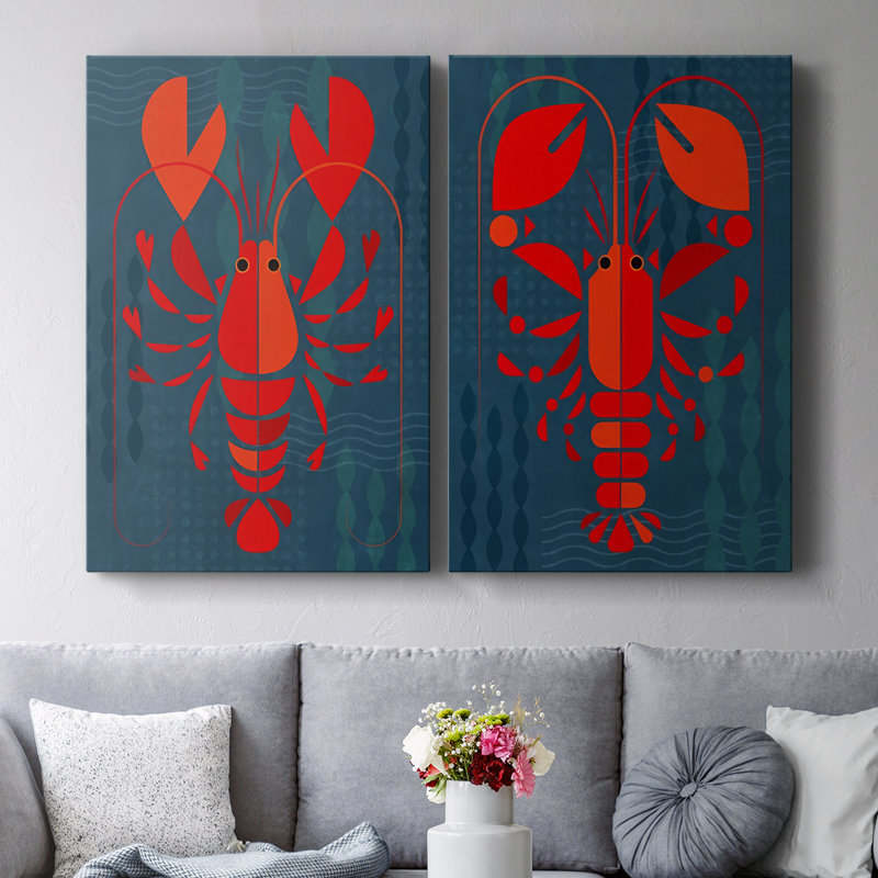 Toile tendue avec châssis Geo I-Premium Gallery - prêt à être accroché