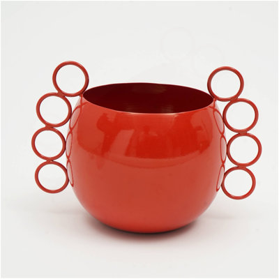 Jardinière Quirky - Pot décoratif unique pour plantes d'intérieur et d'extérieur, décoration de maison et de jardin - 9,4 x 6,7 x 7,1 po