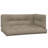 Ebern Designs Patio Pallet Corner Sofa With Cushions Solid Wood Acacia-1031712132