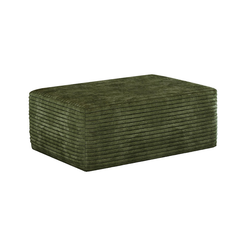 Y119-OTTOMAN-GREEN Repose-pieds vert, Vert