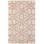 Tapis rose en laine touffeté à la main Abstract-22946756
