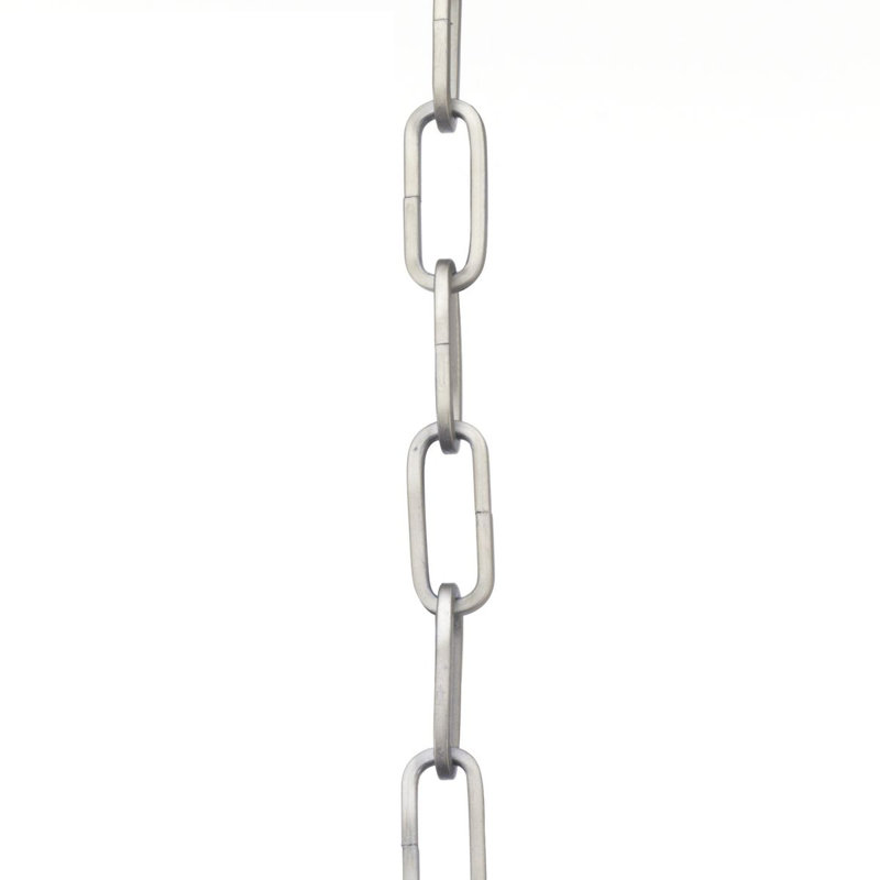 Chaîne d'accessoires 48 po, H 48 po x l 1,13 po x P 1,13 po, Galvanisé
