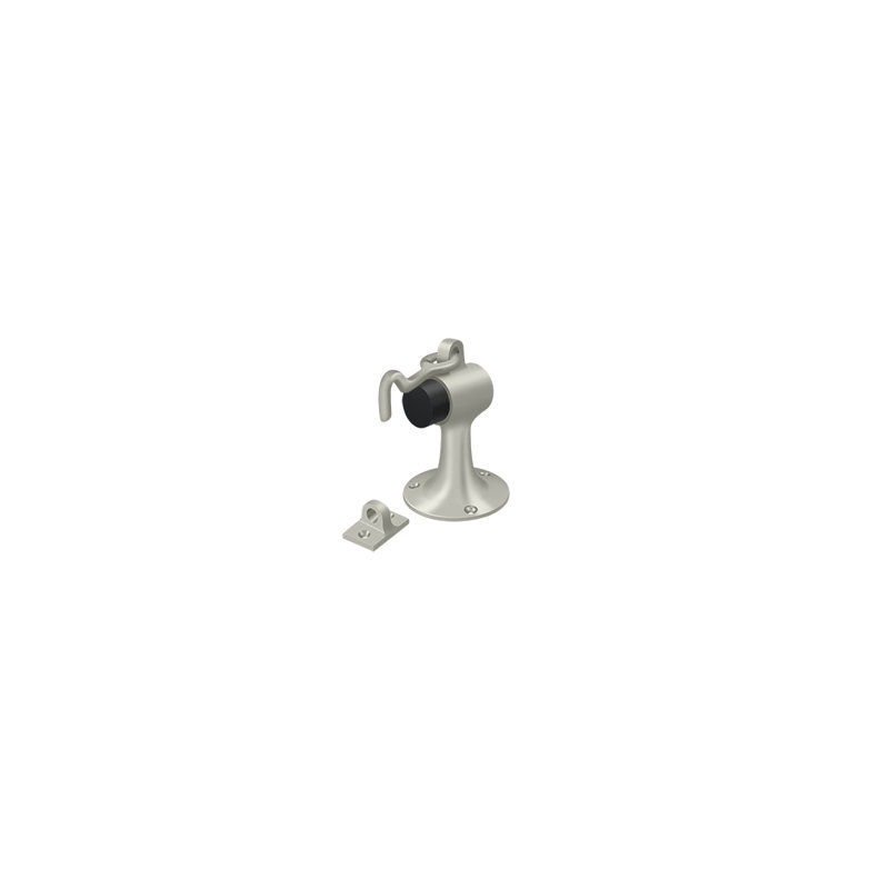 Door Stop, Brushed Nickel