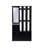 Myrtie Three In One Combination Model Gate Cabinet With Shoe Cabinet+Hang Shelf+ Mirror