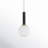 Romania 1-Light Pendant in Black/Brass-1829295079