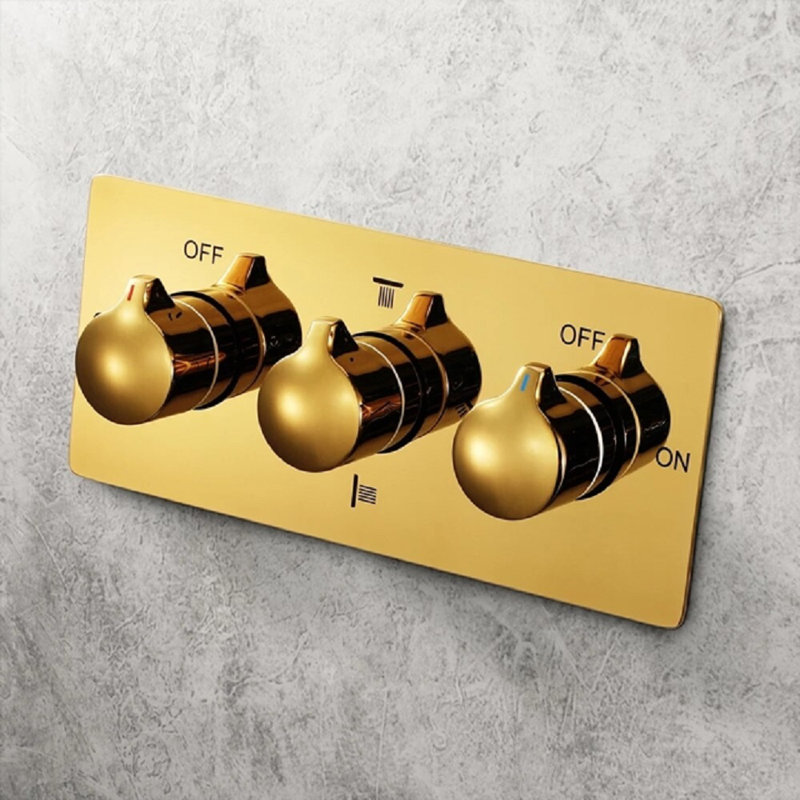Système de douche thermostatique à DEL Foligno