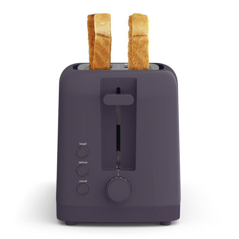 Bella 4 Slice Slim Toaster, Plum