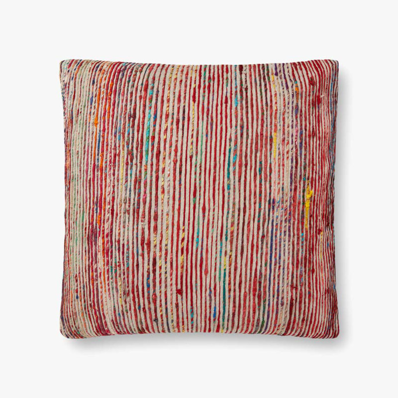 Coussin Hippocrates, Red/Multi, Down Blend