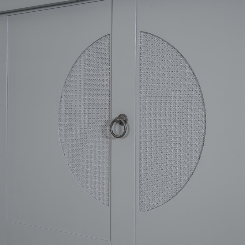Grand lit escamotable mural, grand (gris) (VIEUX SKU: N708S00012E-1), Gris