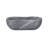 Carrara Gray Natural Marble Bathroom Vessel Sink-123428820